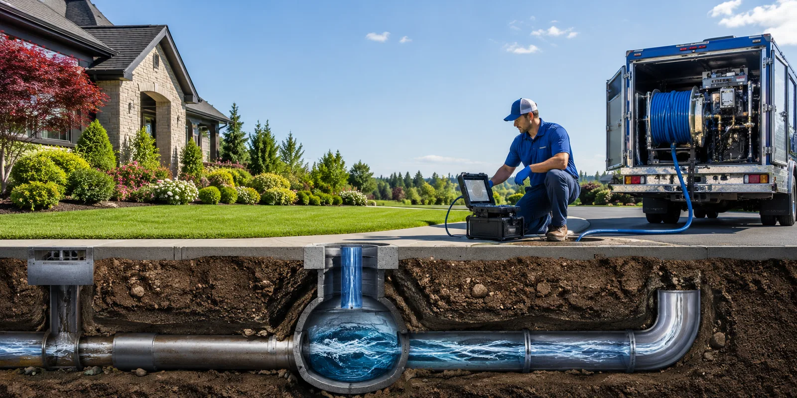 Drainage restoration information for Chandlers Valley, PA